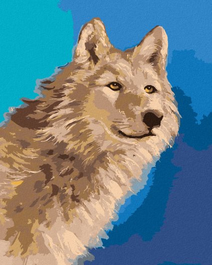 Haft diamentowy - PORTRET WILKA II (D. RUSTY RUST)