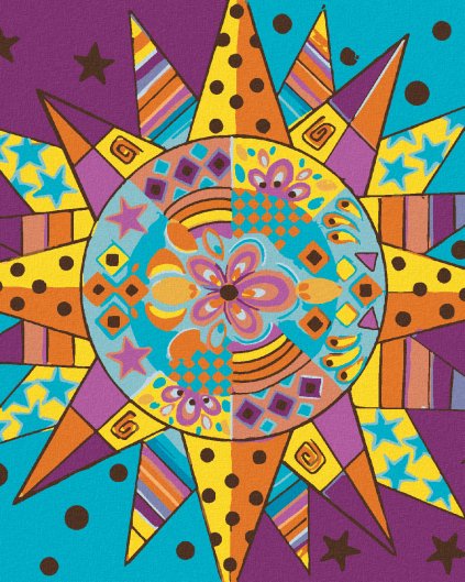 Haft diamentowy - SŁOŃCE 2 (JONNA JAMES)