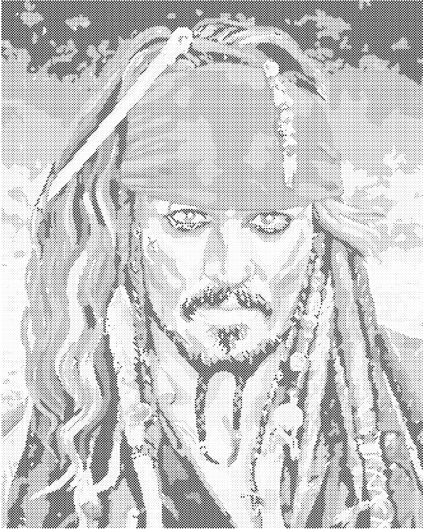 Kropkowanie - Jack Sparrow I