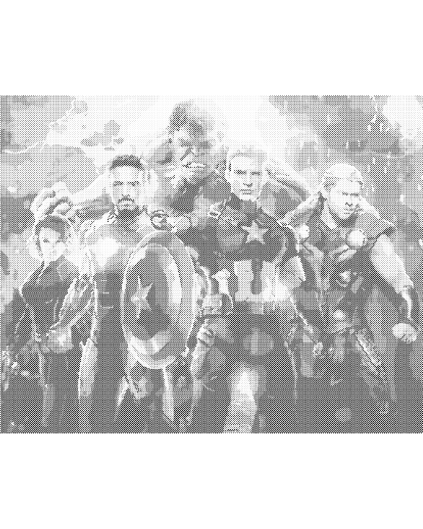 Kropkowanie - AVENGERS Endgame