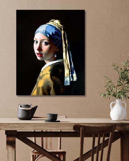 Obrazki na ścianę - Jan Vermeer - Dziewczyna z perłą