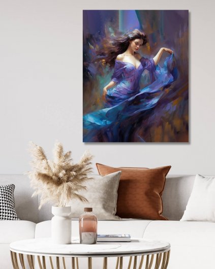 Obrazki na ścianę - Tańcząca kobieta