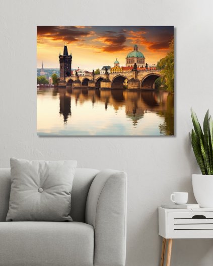 Obrazki na ścianę - Staromiejska Wieża Mostowa na Moście Karola