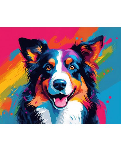 Obrazki na ścianę - Piękny obraz psa