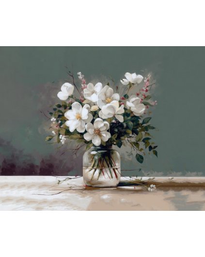 Obrazki na ścianę - Martwa natura z różnymi kwiatami