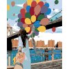 Malowanie po numerach - Balony nad rzeką
