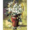 Malowanie po numerach - Bukiet przebiśniegów w wazonie
