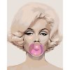 Malowanie po numerach - Marilyn Monroe z gumą do żucia