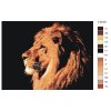 Malowanie po numerach – Majestatyczny lew