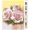 Malowanie po numerach – Różowe róże