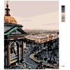 Malowanie po numerach - Widok na miasto z wieży