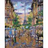 Malowanie po numerach - Uliczka pod Wieżą Eiffla