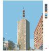 Malowanie po numerach - Skyscraper (Wariant płótno bez ramy, Rozmiar 40x50 cm)