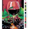 Malowanie po numerach - Lampka czerwonego wina
