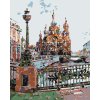 Malowanie po numerach - Cerkiew na rzeką