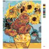 Malowanie po numerach - Słoneczniki (Van Gogh)