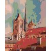 Malowanie po numerach - Kościelna wieża