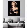 Malowanie po numerach - Marilyn Monroe w czarnej sukience