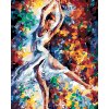 Malowanie po numerach - Tancerka w kolorach