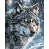 Malowanie po numerach - PORTRET WILKA