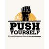 Malowanie po numerach - Push yourself (Wariant płótno bez ramy, Rozmiar 40x50 cm)