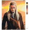 Malowanie po numerach - Legolas (Wariant płótno bez ramy, Rozmiar 40x50 cm)
