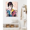 Malowanie po numerach - Kolorowa Audrey Hepburn Cigarello