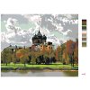 Malowanie po numerach - Cerkiew nad rzeką