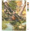 Malowanie po numerach - Polowanie na dzikie kaczki