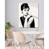 Malowanie po numerach - Audrey Hepburn Cigarello