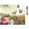 Malowanie po numerach - Pole motyli