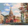 Malowanie po numerach - Cerkiew na przedmieściach