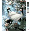 Malowanie po numerach - Białe czaple