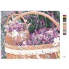 Malowanie po numerach - Lawendowy koszyk