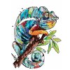 Malowanie po numerach - Kameleon