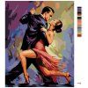 Malowanie po numerach - Tango (Wariant płótno bez ramy, Rozmiar 40x50 cm)