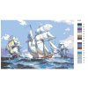 Malowanie po numerach – Statki na otwartym morzu