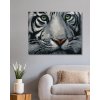 Malowanie po numerach - Biały tygrys