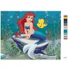 Malowanie po numerach - Mała Syrenka Ariel