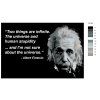 Malowanie po numerach - Albert Einstein, cytat