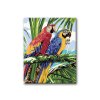 Malowanie po numerach - Papugi