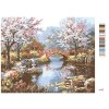 Malowanie po numerach - Japoński ogród