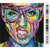 Malowanie po numerach – Komplet – Kolorowe twarze