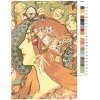 Malowanie po numerach – Alfons Mucha - Zodiac
