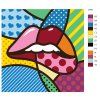 Malowanie po numerach – Usta pop-art
