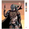 Malowanie po numerach - A Mandalorian Yoda Baby
