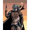 Malowanie po numerach - A Mandalorian Yoda Baby