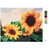 Malowanie po numerach - Słonecznik