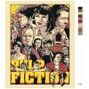 Malowanie po numerach - Pulp Fiction (Wariant płótno bez ramy, Rozmiar 40x50 cm)