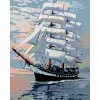 Malowanie po numerach - Wielki żaglowiec